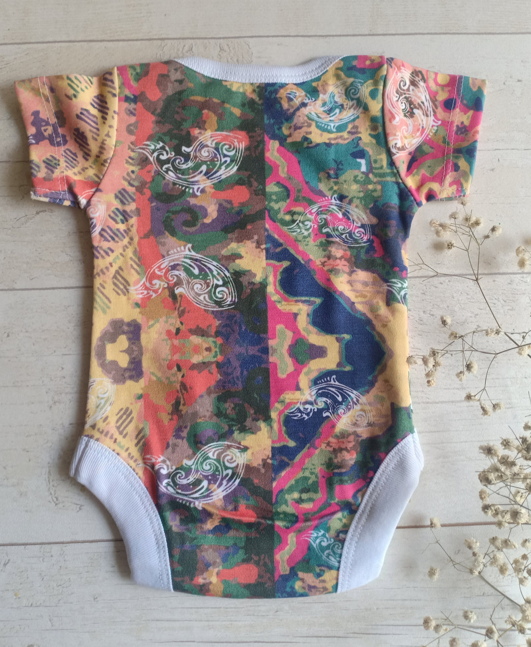 Baby Onesie | Half Sleeve Bodysuit | Dhinchak