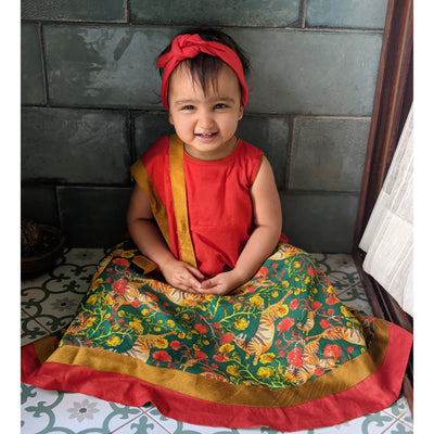Buy Indian Traditional Dress for Baby Girl Kids Lehenga Choli / 6 Month to  4 Years Girls Wedding Wear / Silk Fabric/ Ethnic Wear Clothing Gift Online  in India - Etsy