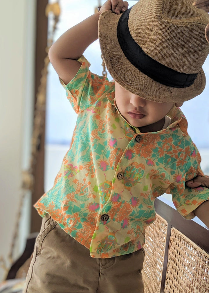 Cotton Malmal Shirt | Bugs &amp; Beetles