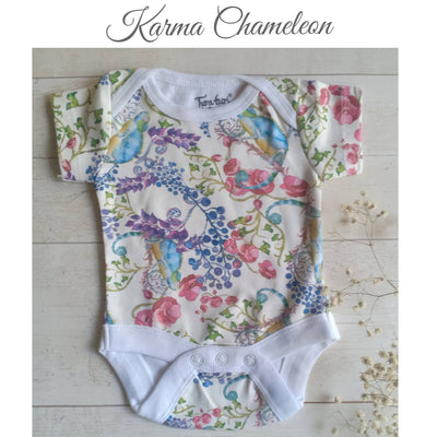 Baby Onesie | Half Sleeve Bodysuit | Karma Chameleon