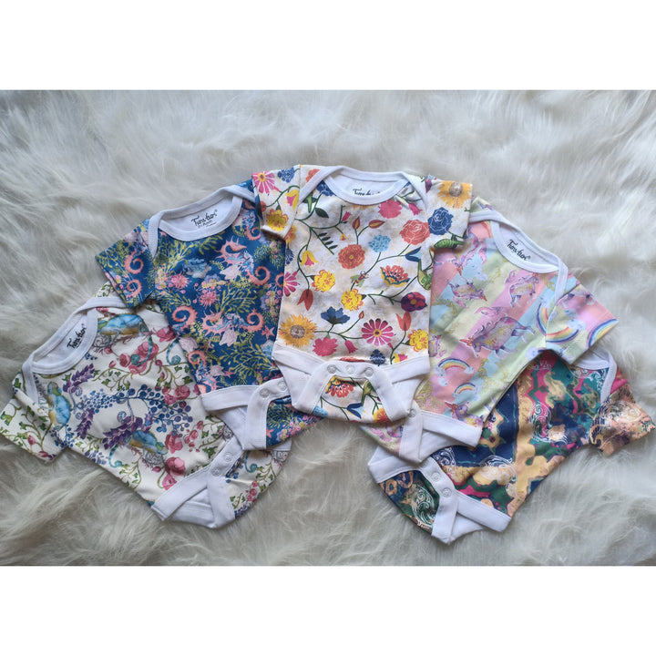 Baby Onesie Half Sleeve Bodysuit Dhinchak - Main Image