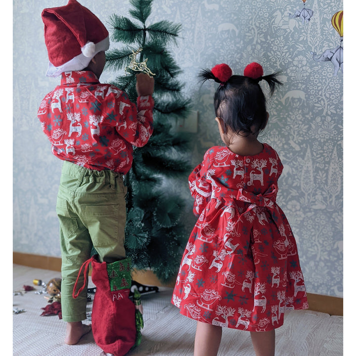 Christmas Cotton Shirt | Dear Santa | Limited Stocks