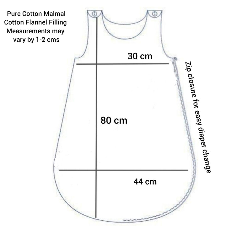Baby Sleeping Bag | Cotton Malmal | Flying Unicorn