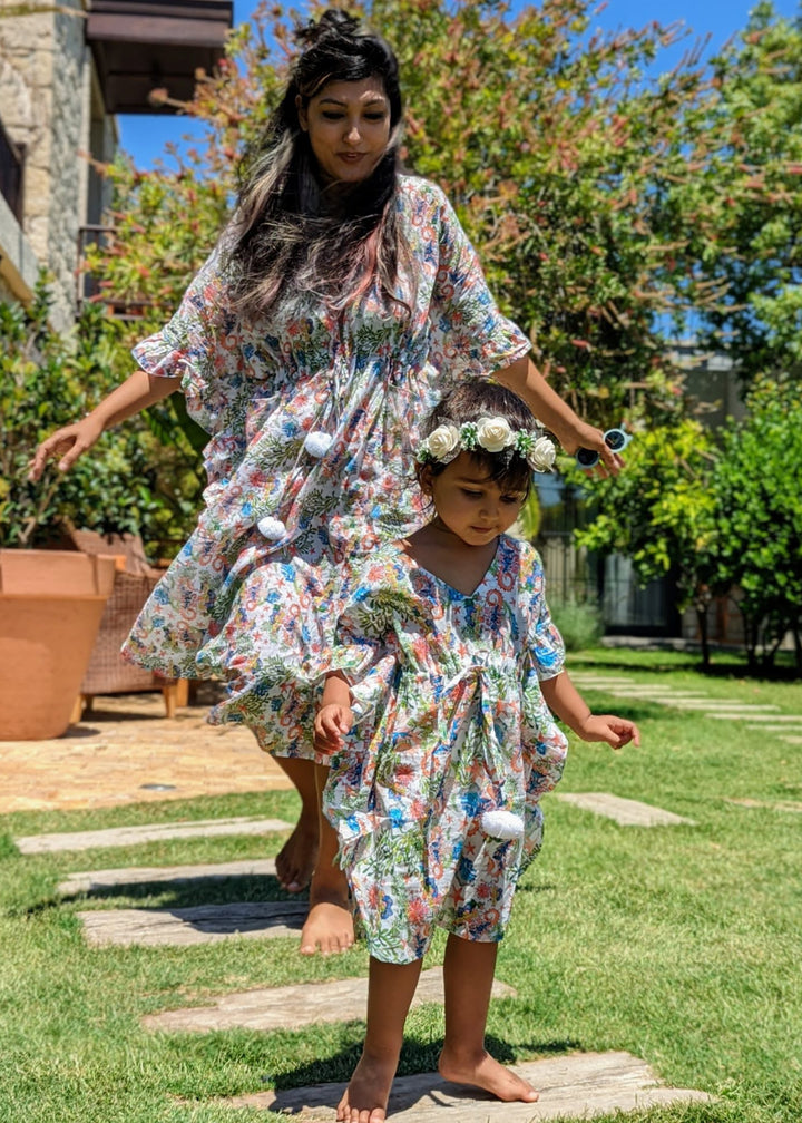 women and girls beach kaftan 