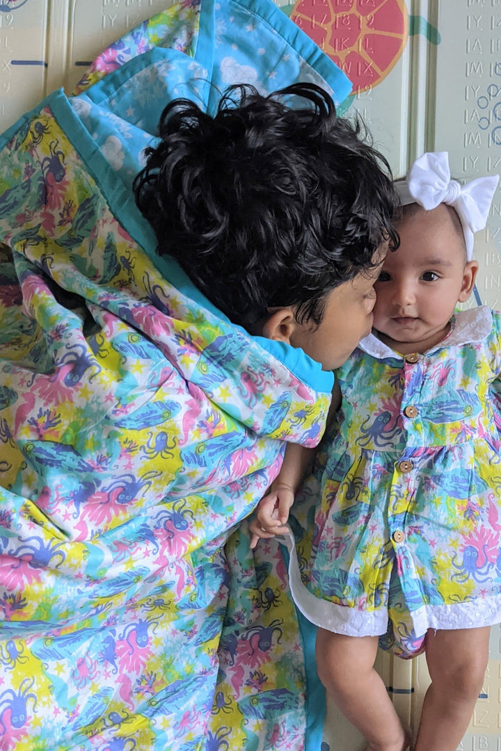 Muslin Blanket - Under The Sea - Junior