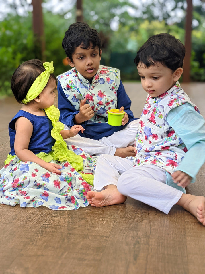 Cotton Malmal Lehenga Set | Mitthu Moon