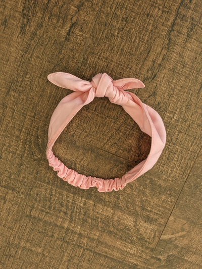 Cotton Malmal (Adjustable) Hairband - Pastel Pink