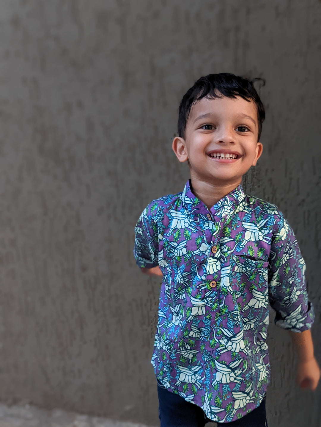 Malmal Kurta-Shirt for Boys, Men | Flying Elephant