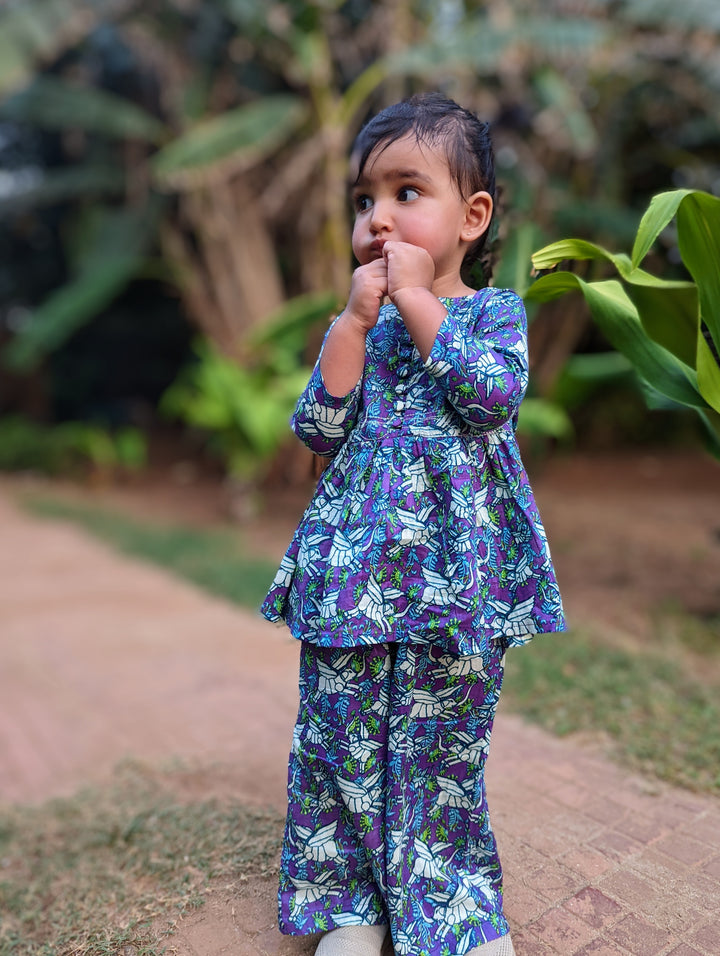 Cotton Coord Set | Flying Elephant | Newborn to Adult