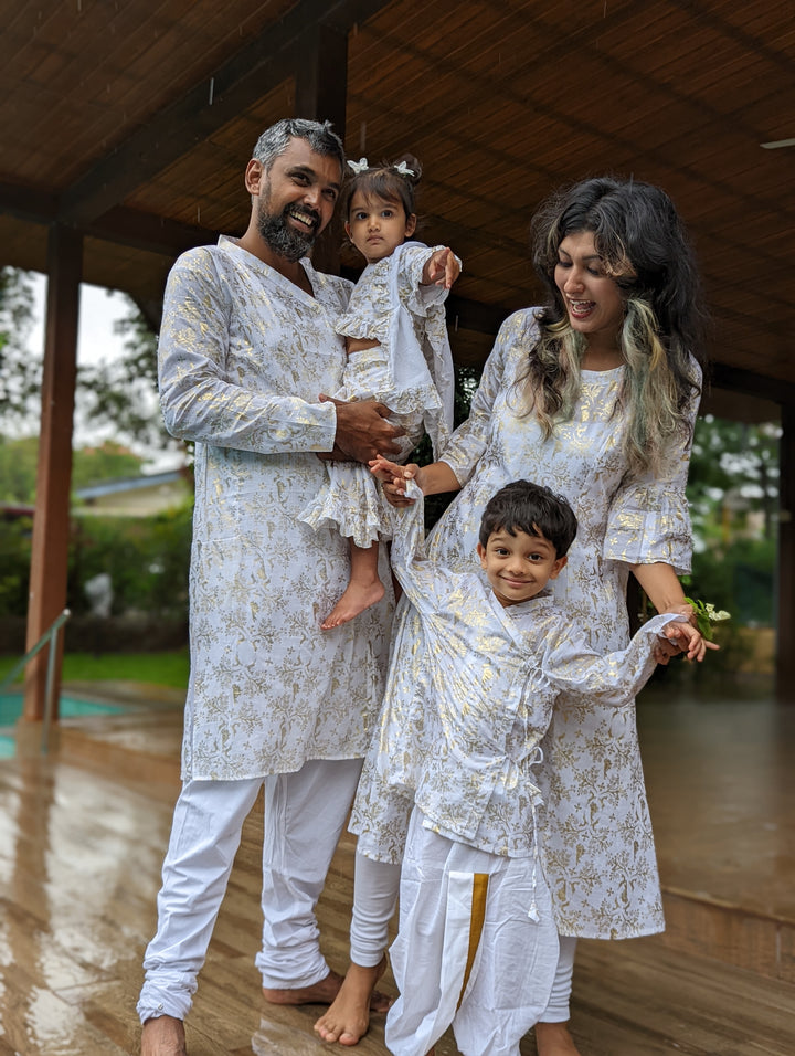 Angrakha Kurta | Sonchiriya | Newborn to Adult