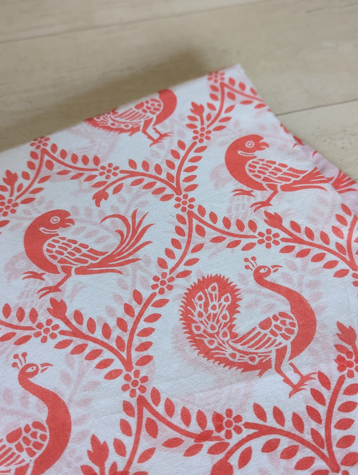 Malmal Swaddle - Pyaare Panchhi Pink