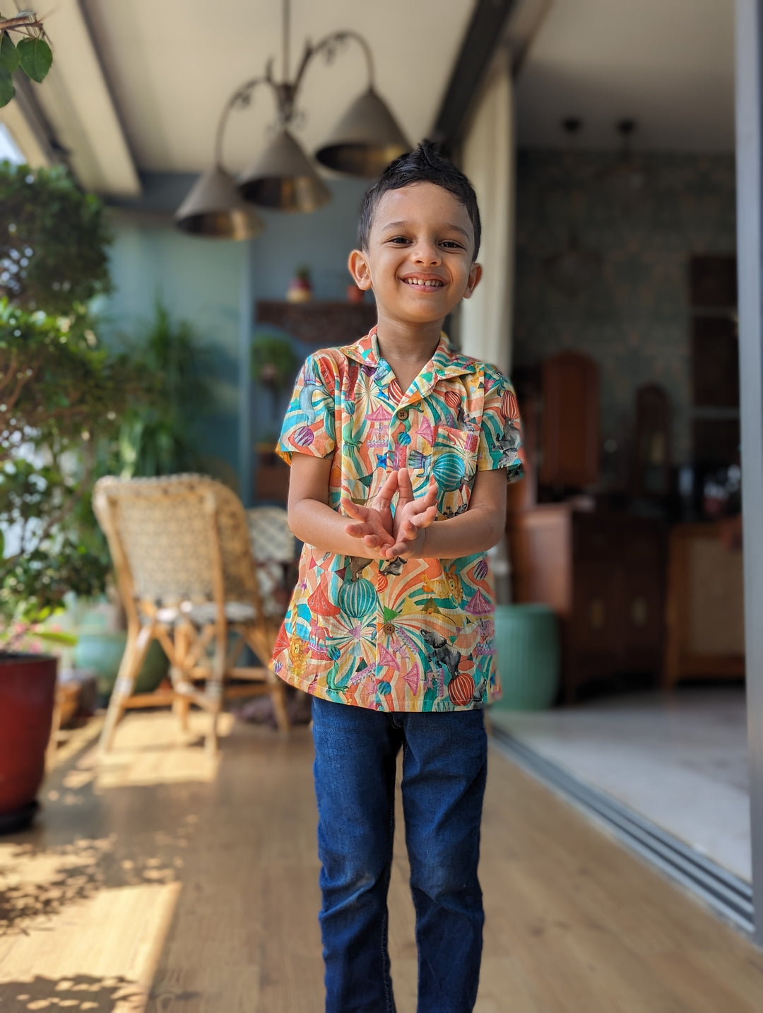 Cotton Beach Shirt | Circus