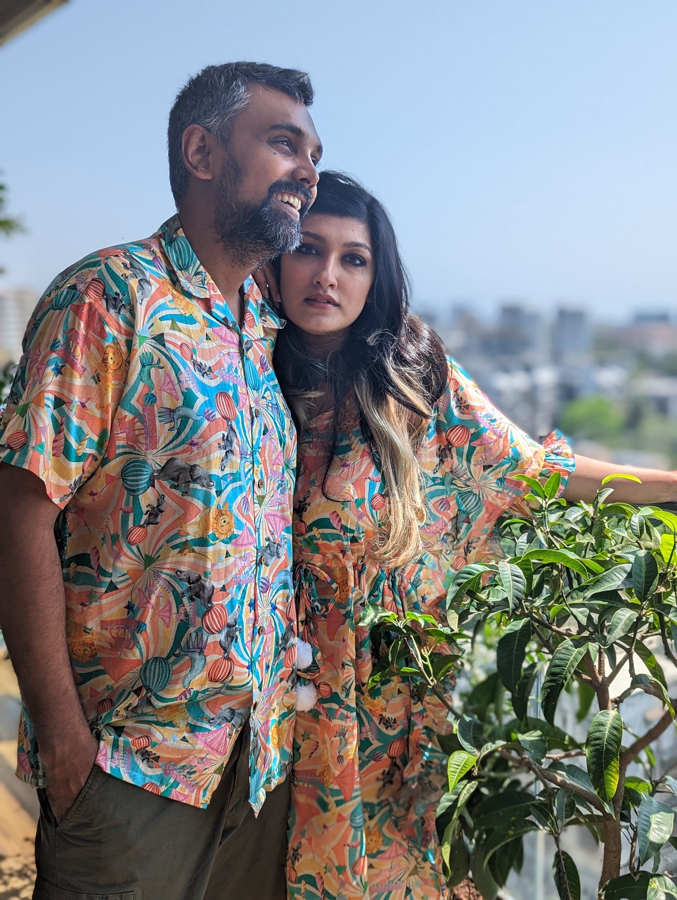 Malmal Tura Turi Beach Shirt | Circus | Cotton Malmal