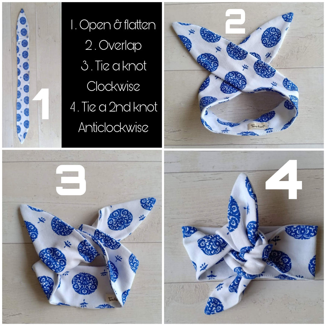 Cotton Adjustable Hairband - Guldasta