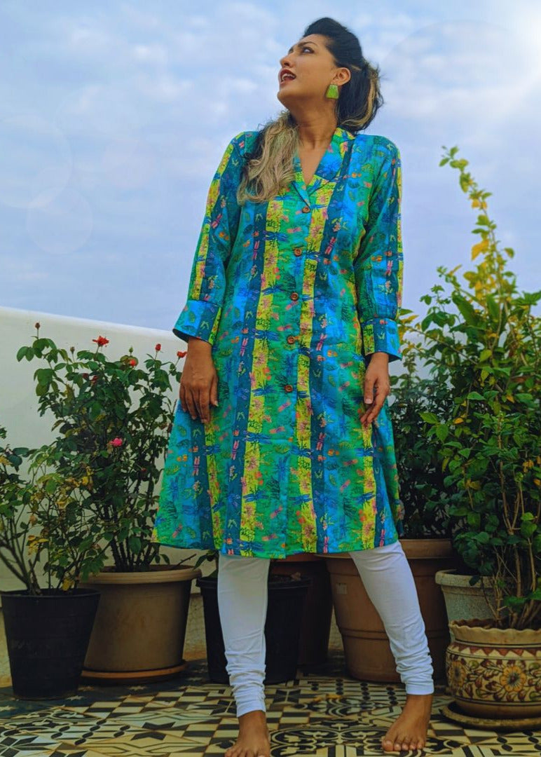 feeding friendly womens kurta