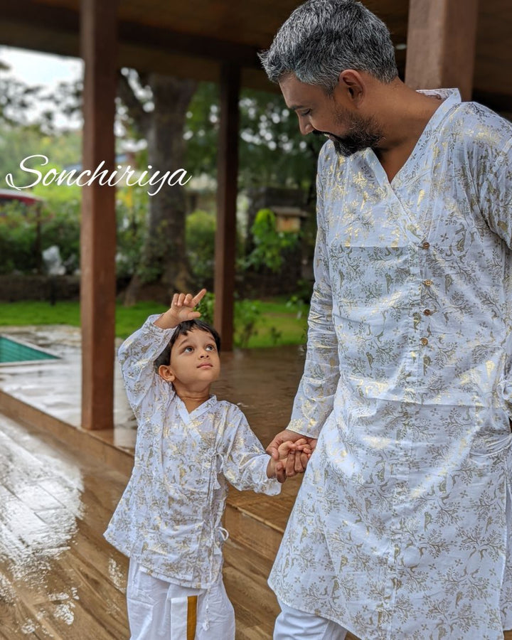 Angrakha Kurta | Sonchiriya | Newborn to Adult