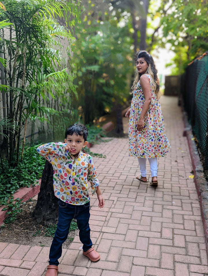 Malmal Kurta-Shirt for Boys, Men | Phool