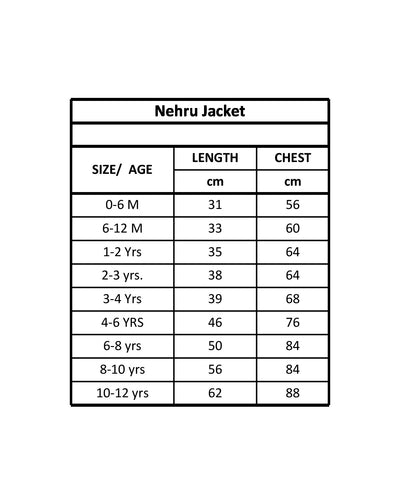 Cotton Nehru Jacket | Mitthu Moon | 0-12Y